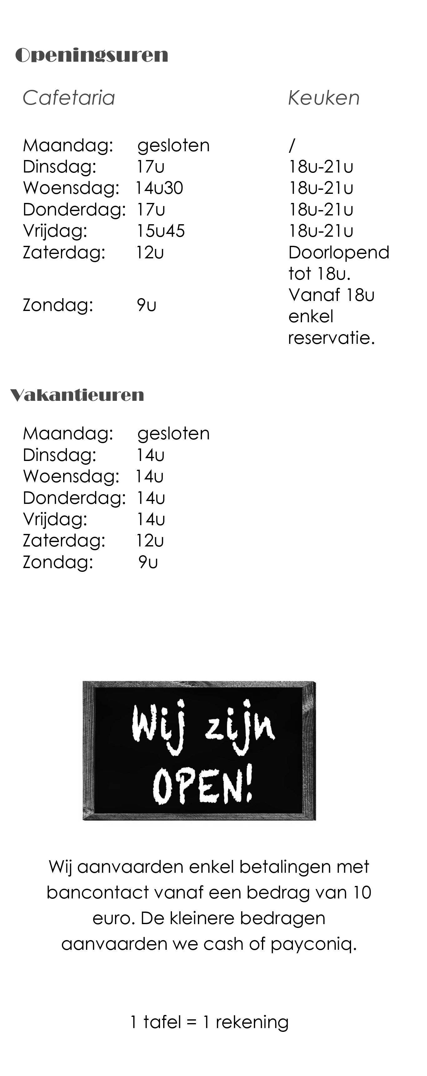 Menu Kaart 2023 1