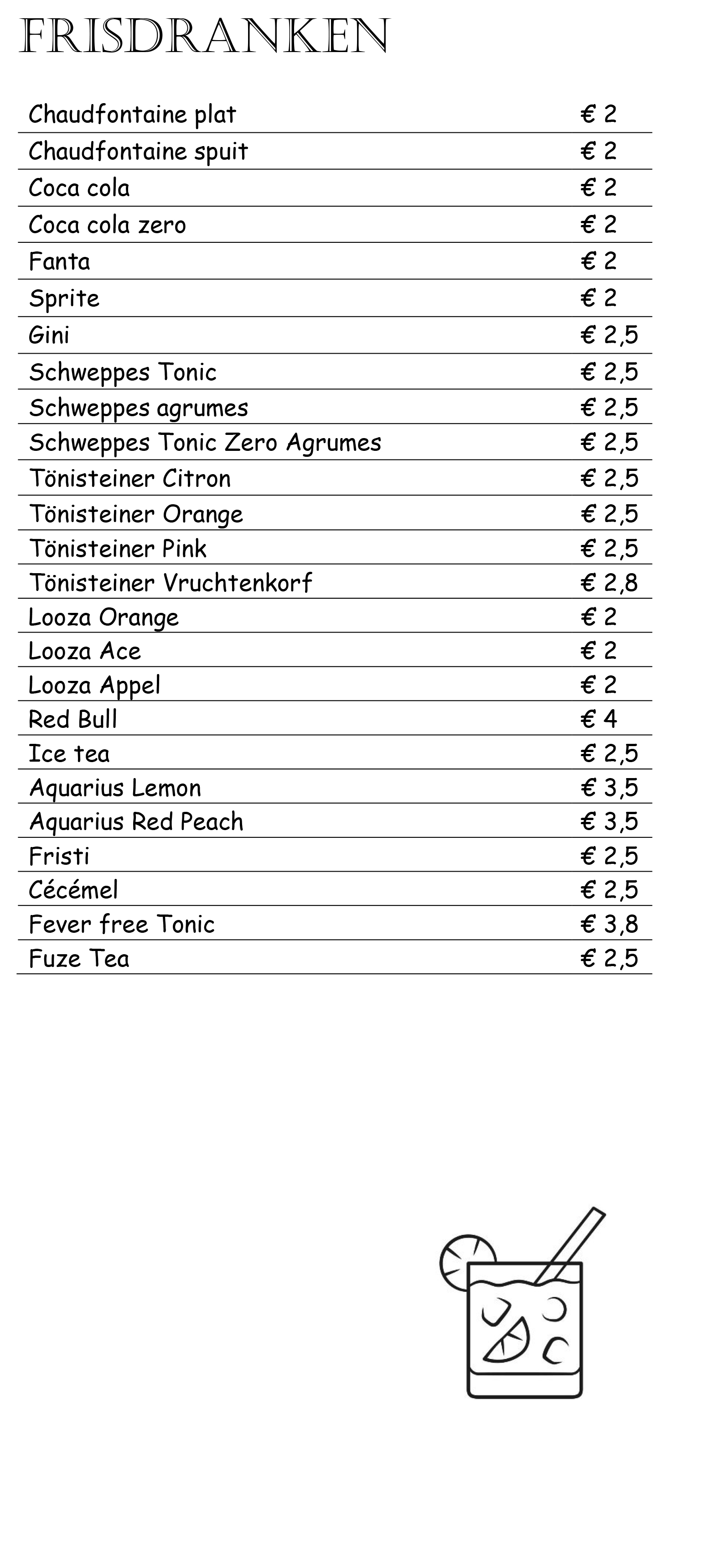 Menu Kaart 2023 3