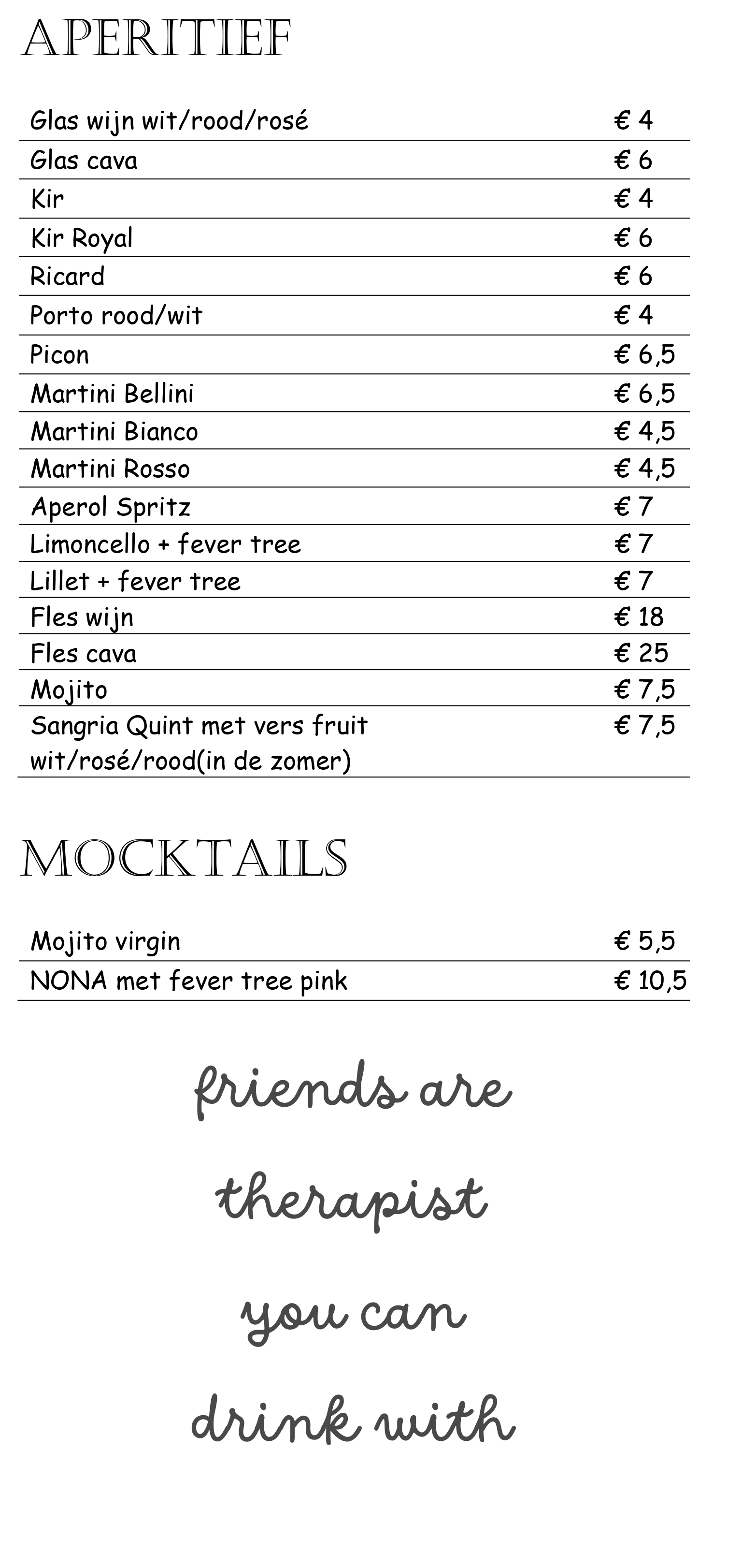 Menu Kaart 2023 4