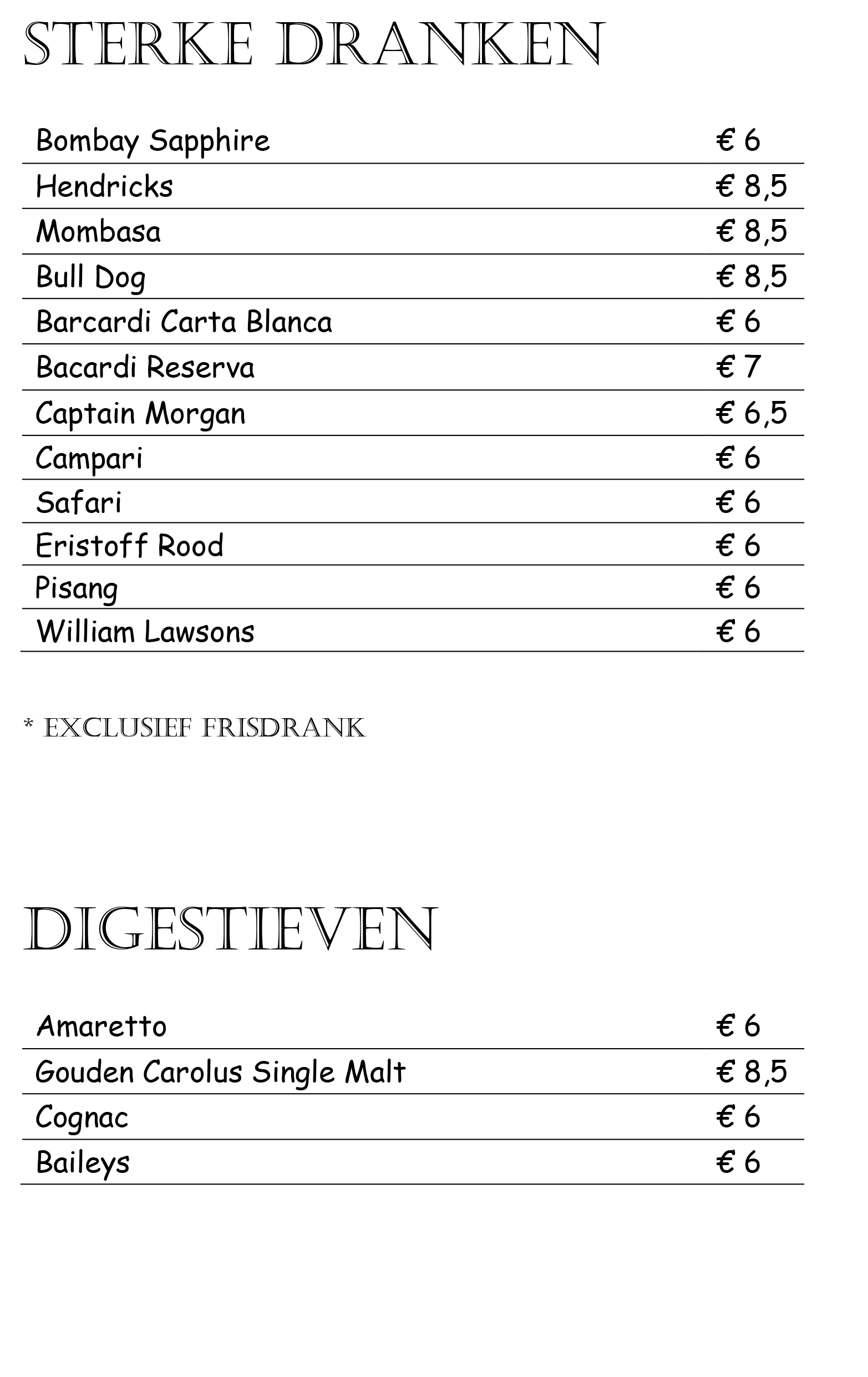 Menu Kaart 2023 5