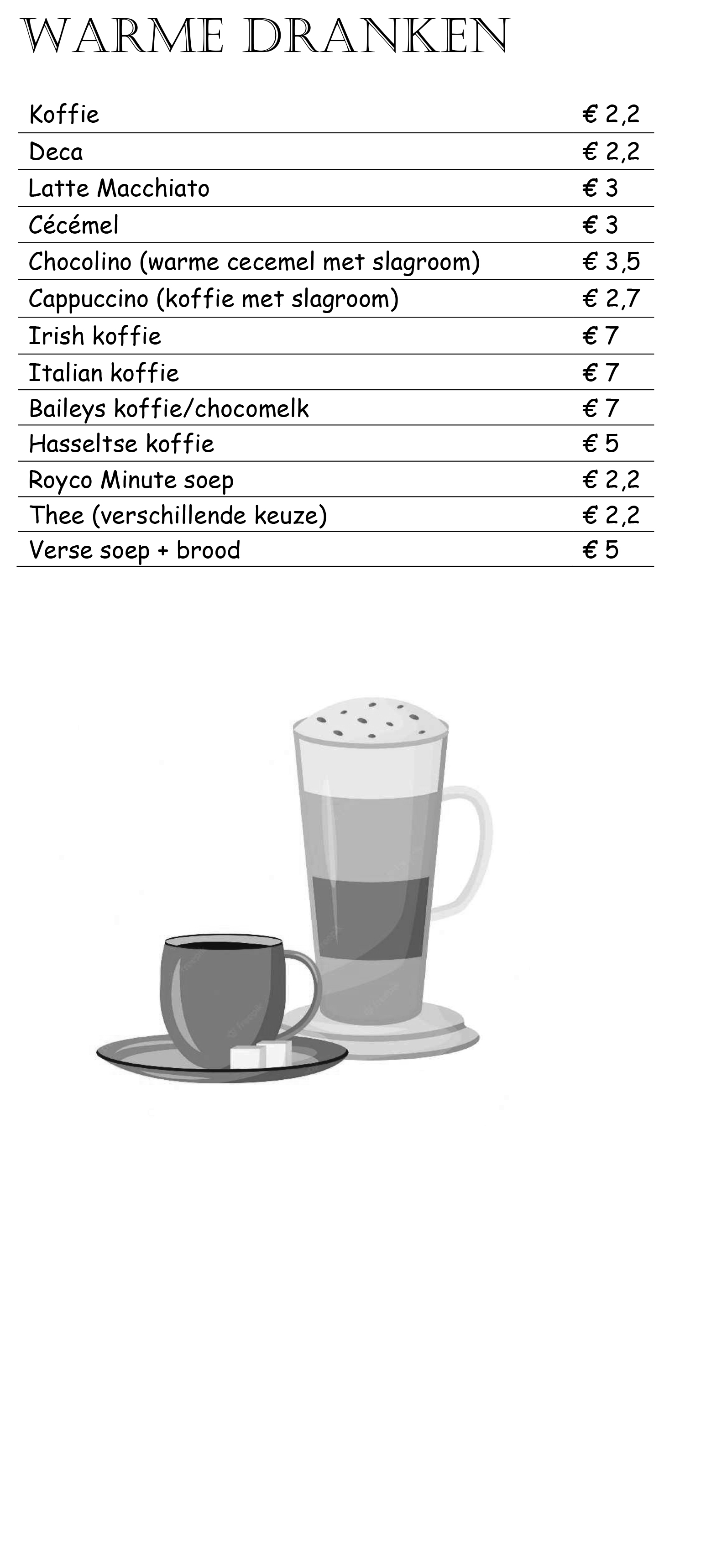 Menu Kaart 2023 6