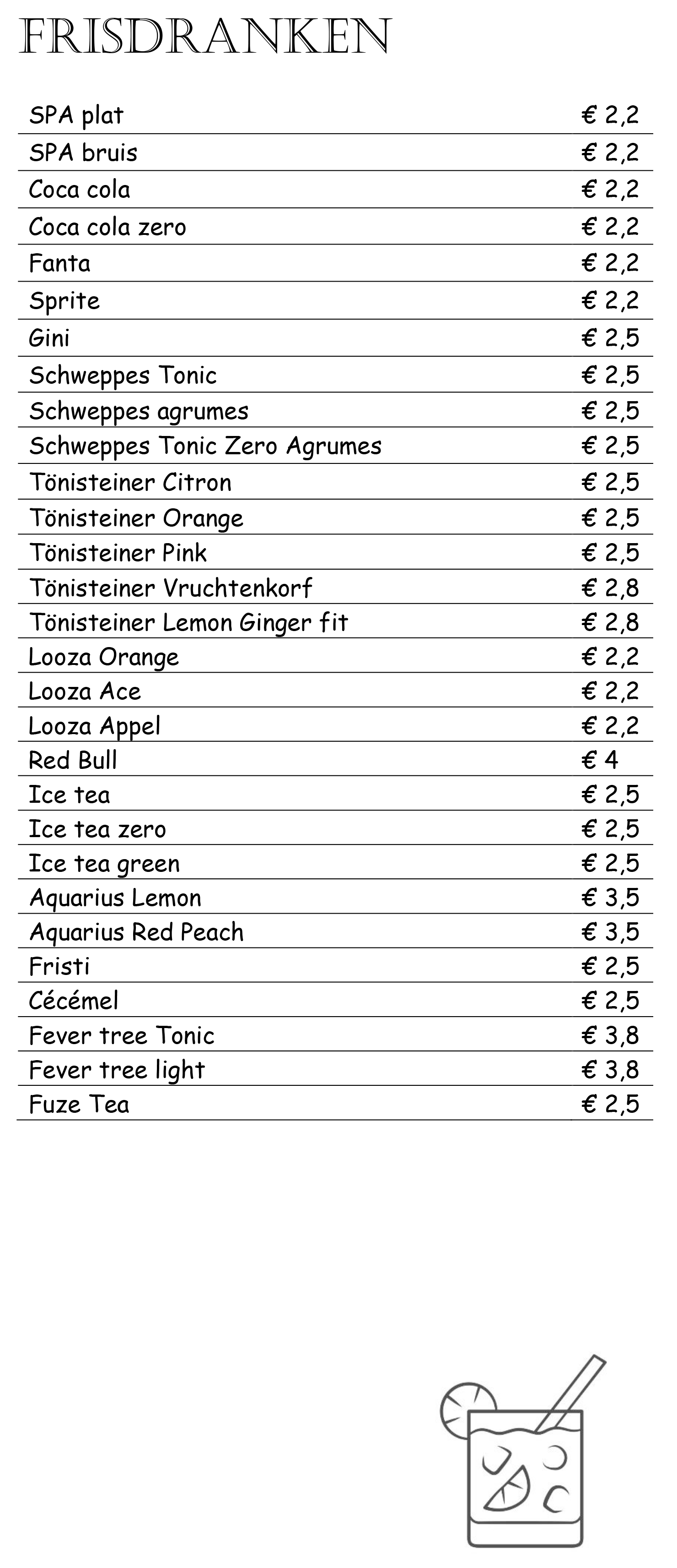 Menu Kaart 2024 3