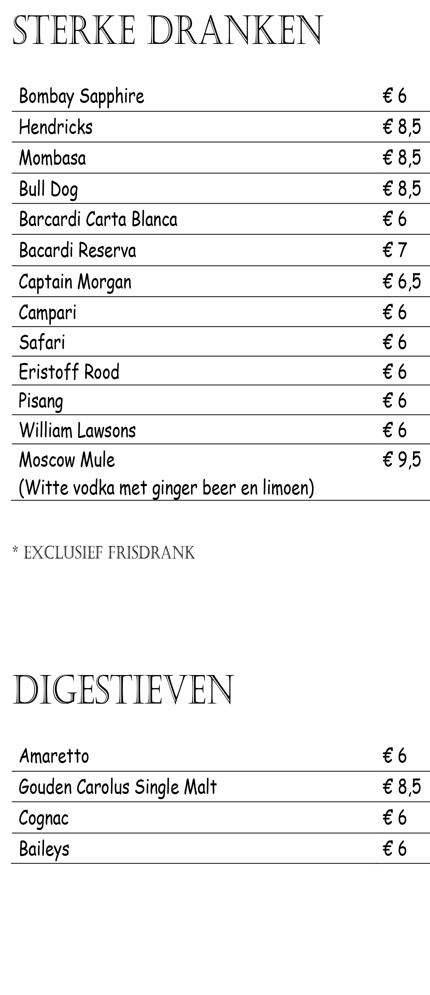 Menu Kaart 2024 5